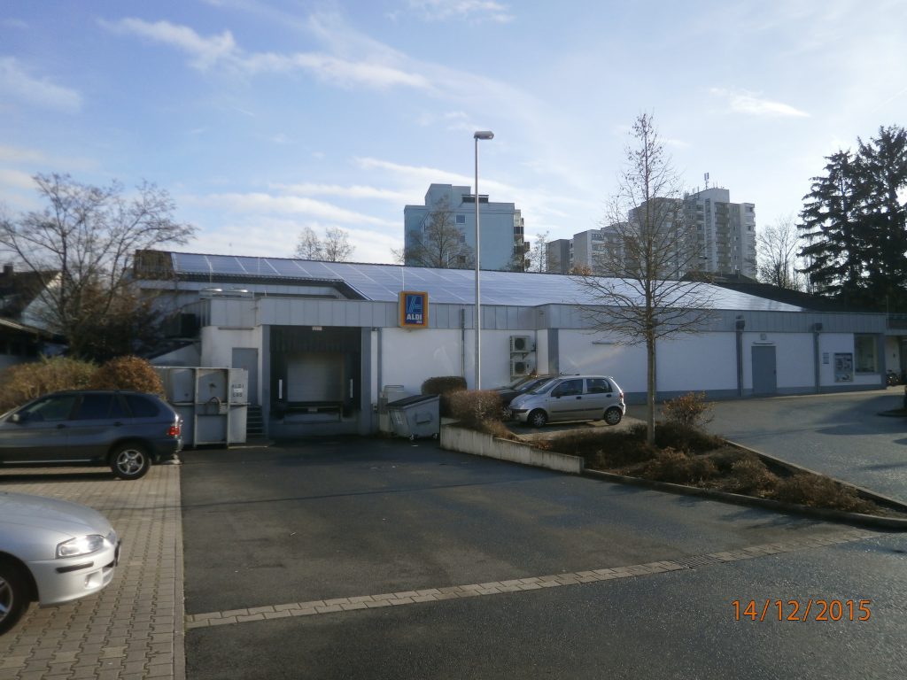 Gewerbekunden - Photovoltaikanlage - Aldi