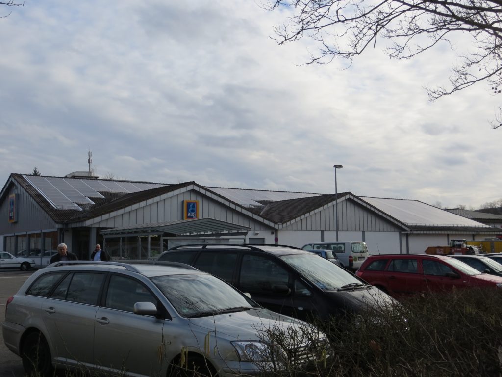 Gewerbekunden - Photovoltaikanlage - Aldi