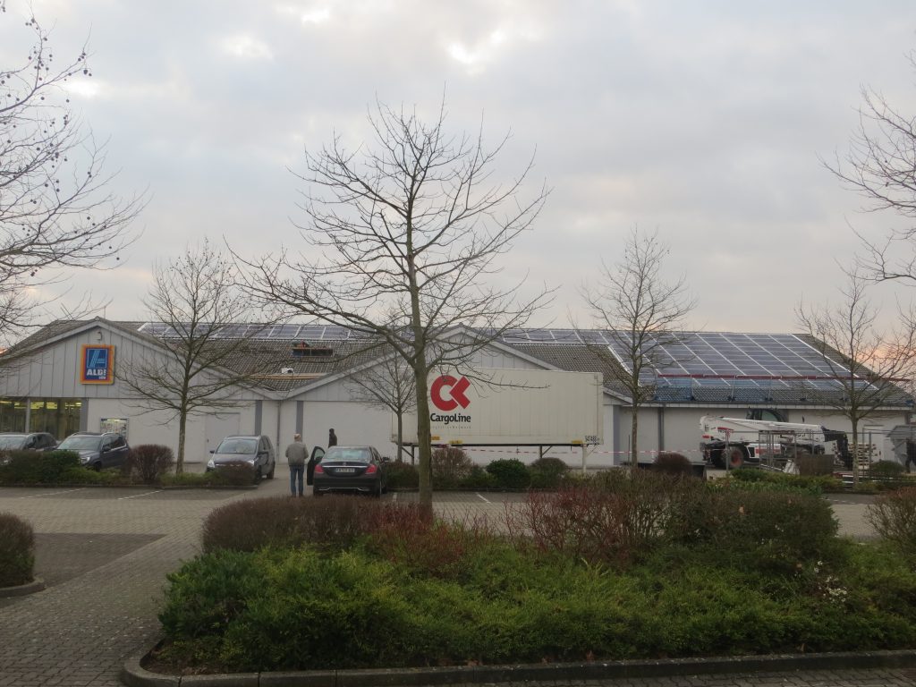 Gewerbekunden - Photovoltaikanlage - Aldi