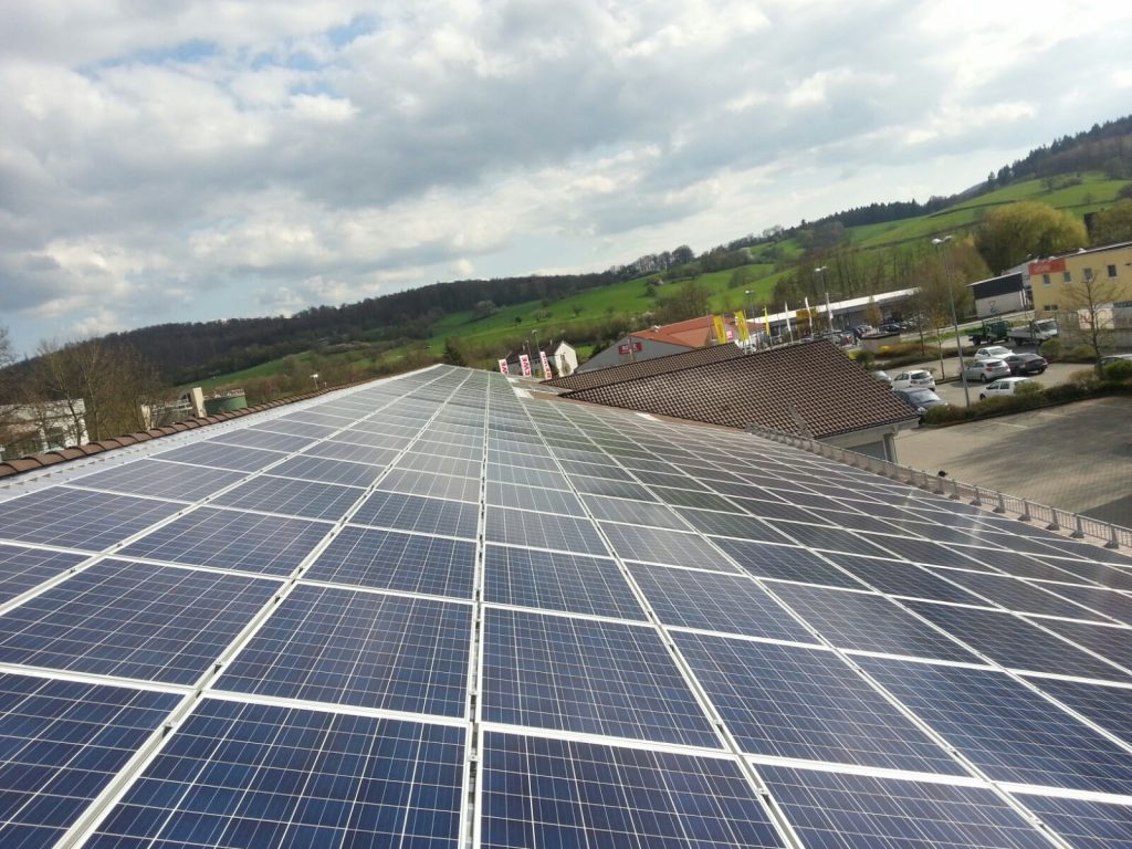 Gewerbekunden - Photovoltaikanlage - Aldi