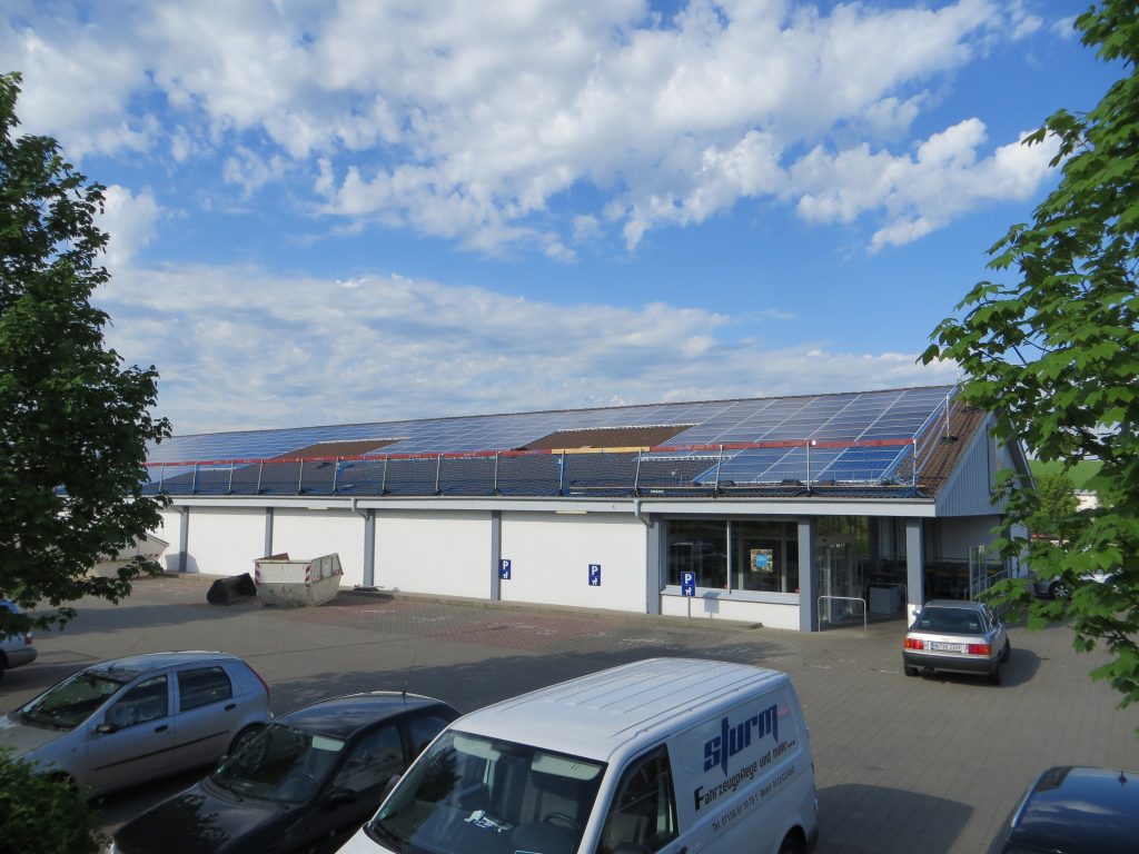 Gewerbekunden - Photovoltaikanlage - Aldi