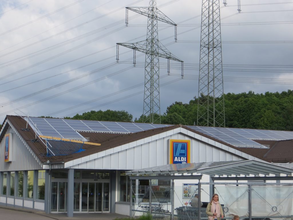 Gewerbekunden - Photovoltaikanlage - Aldi