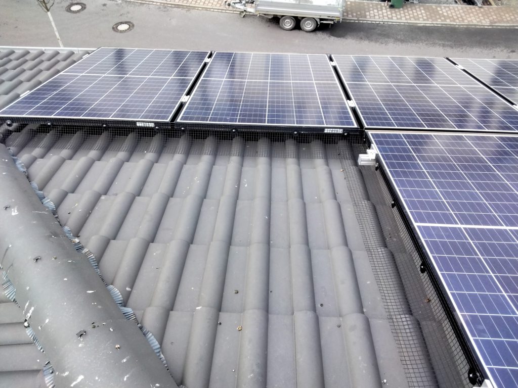 Vogelabwehrschutz für Photovoltaikanlagen