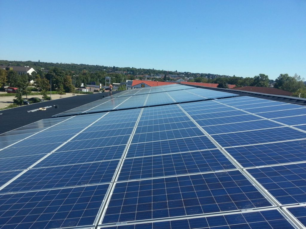 Gewerbekunden - Photovoltaikanlage - Aldi