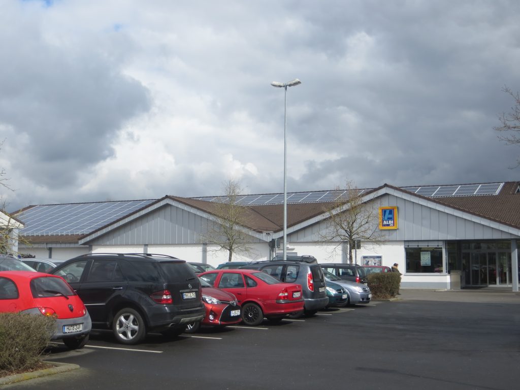 Gewerbekunden - Photovoltaikanlage - Aldi