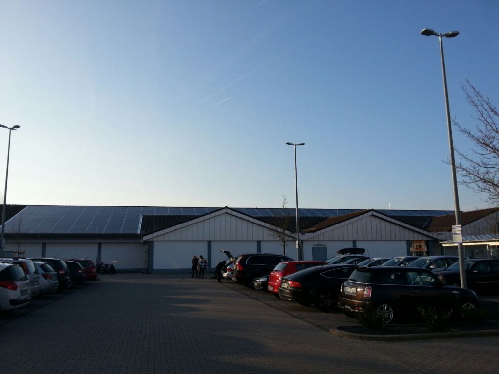 Gewerbekunden - Photovoltaikanlage - Aldi