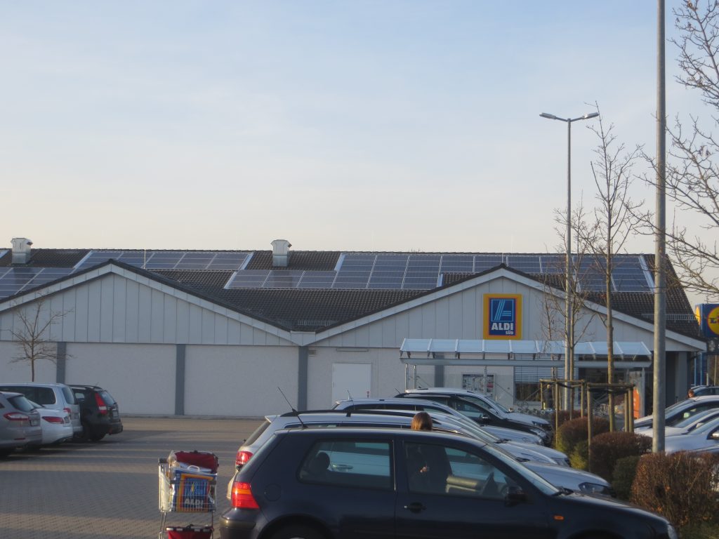 Gewerbekunden - Photovoltaikanlage - Aldi