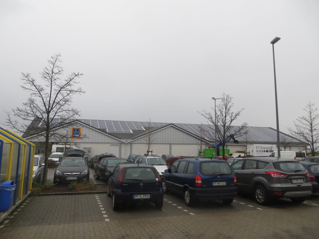 Gewerbekunden - Photovoltaikanlage - Aldi
