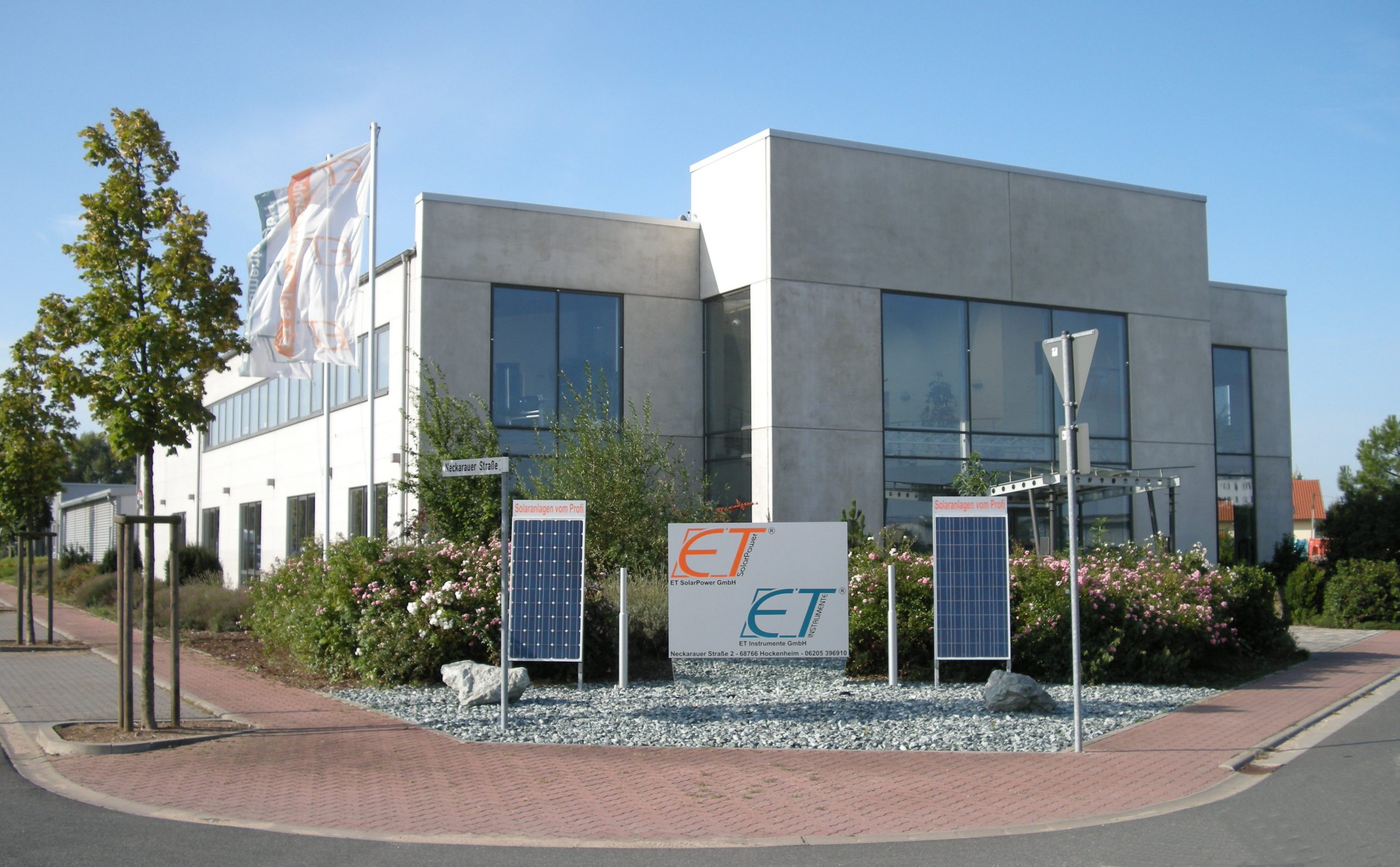 Firmengebäude ET SolarPower in Hockenheim