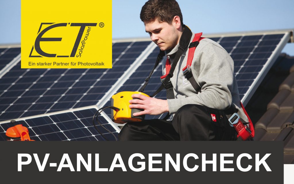 PV-Check ET SolarPower - Prüfung PV-Module